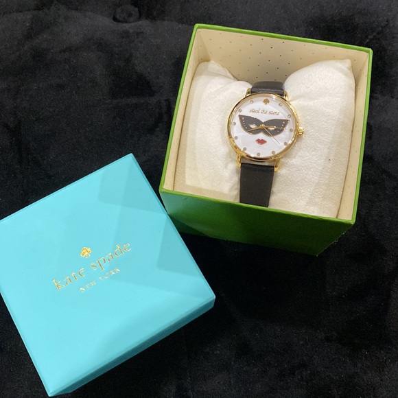KATE SPADE Metro Steal the Scene Watch LEATHER STRAP Brand NEW IN BOX - Picture 4 of 7